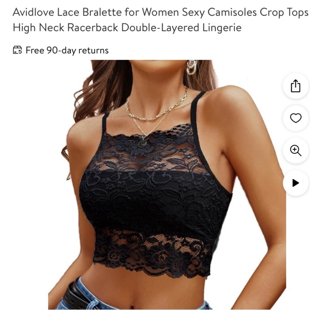 Avidlove lace bralette